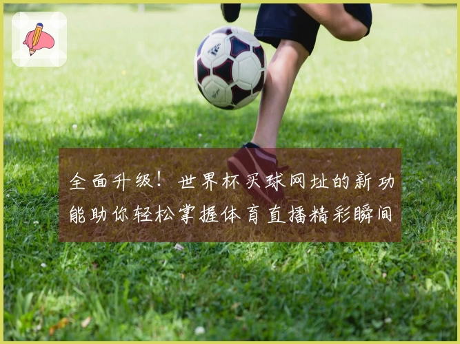 全面升级！世界杯买球网址的新功能助你轻松掌握体育直播精彩瞬间